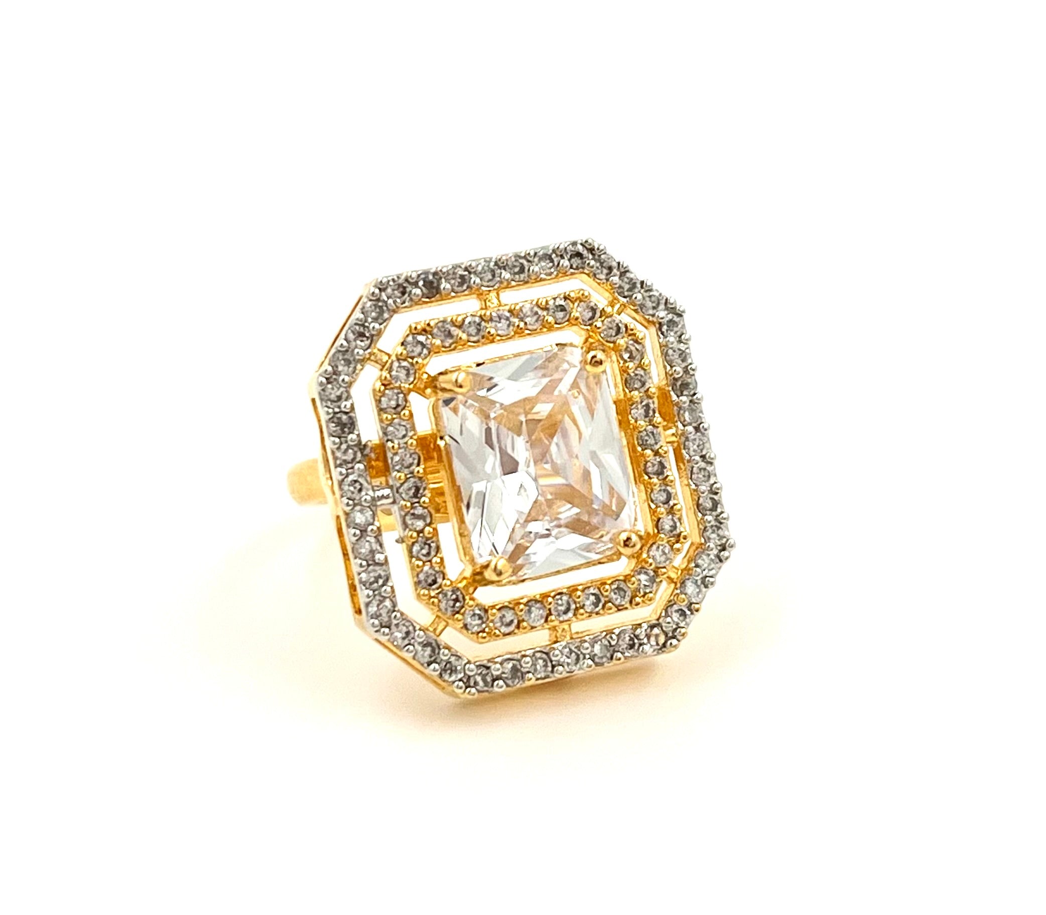 Lavish Giftz Lumina Adjustable Ring