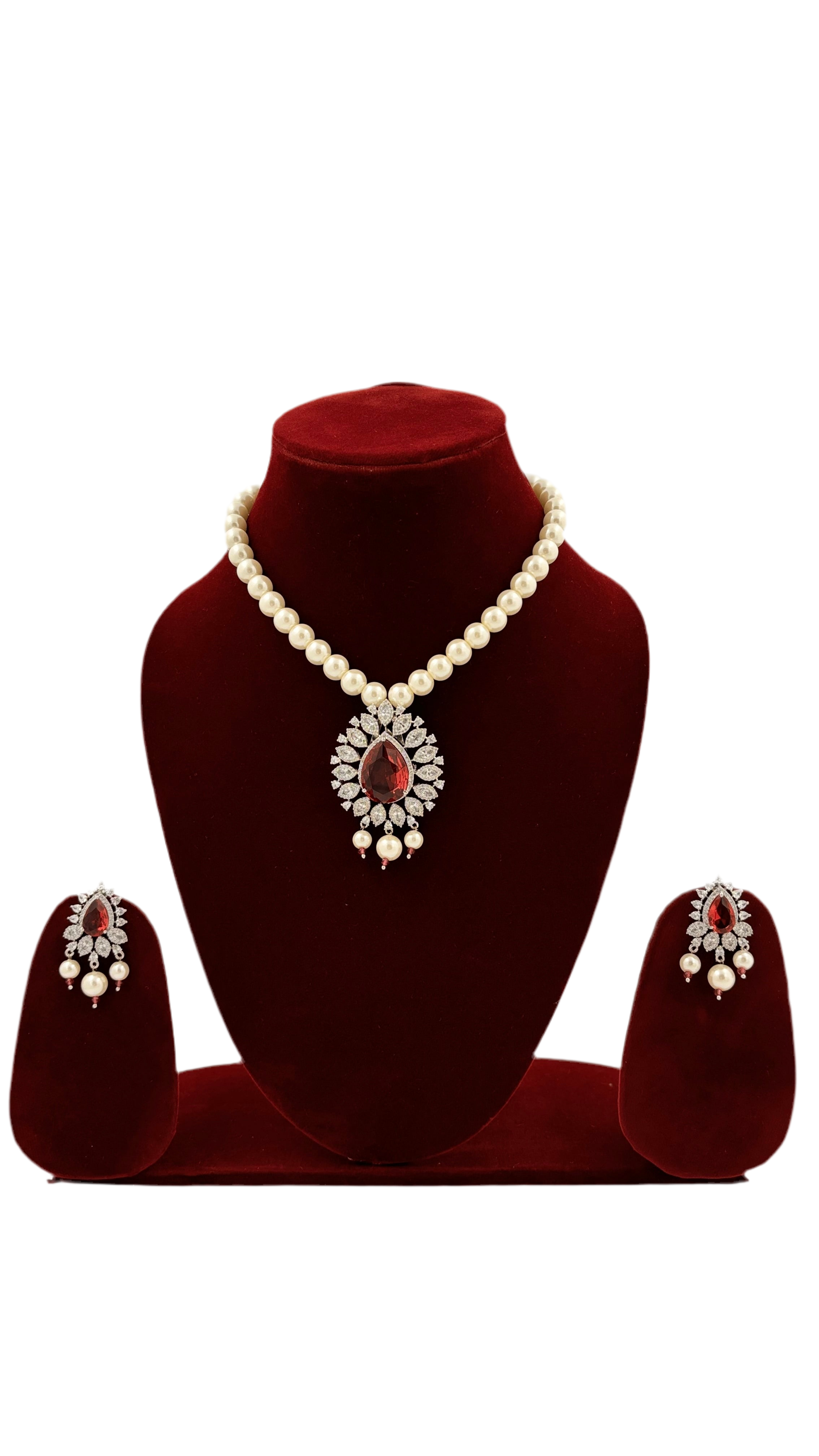 Pearl Necklace Set