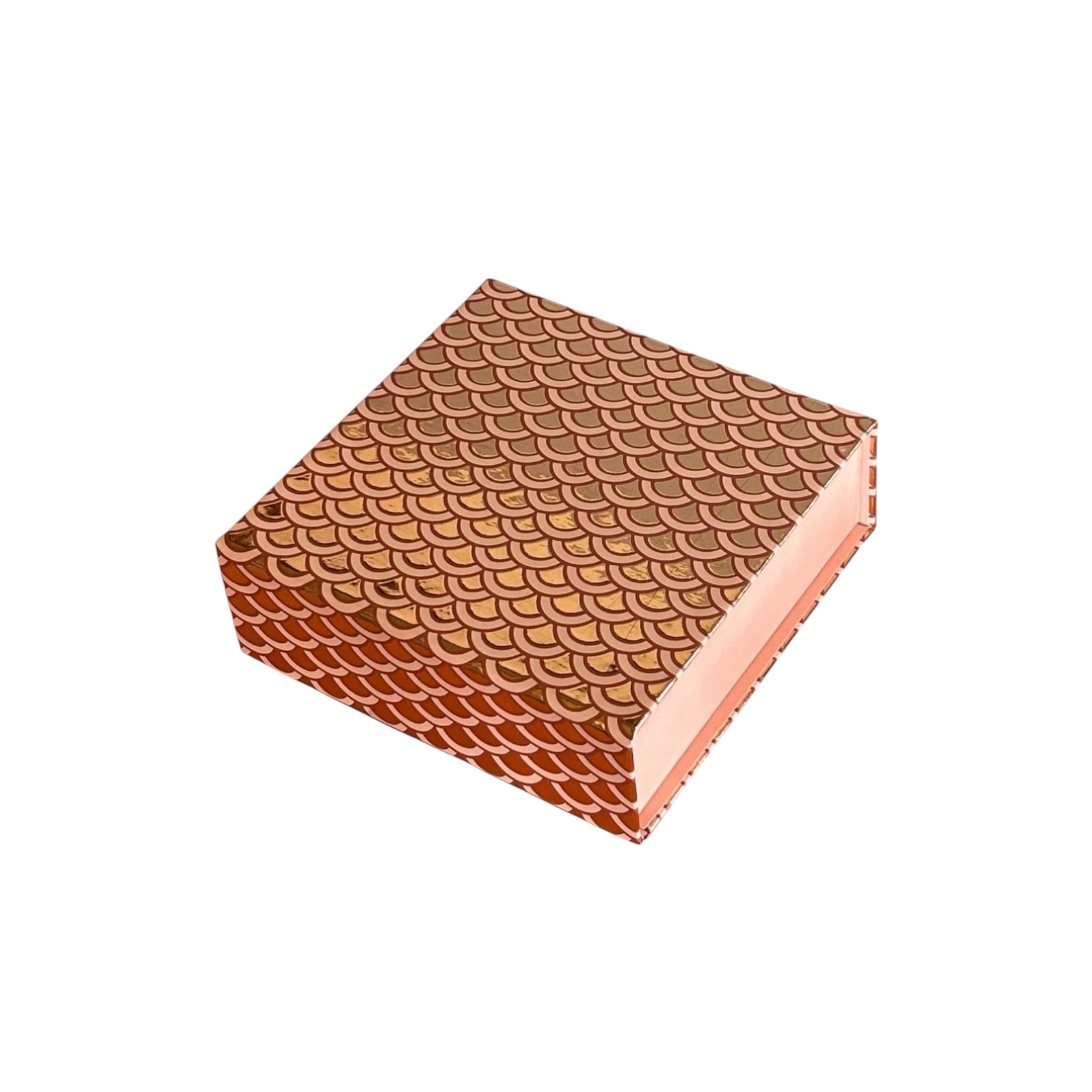 Lavish Giftz Designer Rose Gold Magnetic Hamper Box (6x6x2 inch)